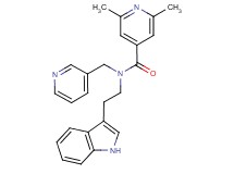 N-[2-(1H-indol-3-yl)ethyl]-2,6-dimethyl-N-(pyridin-3-ylmethyl)isonicotinamide