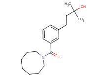 4-[3-(1-azocanylcarbonyl)phenyl]-2-methyl-2-butanol