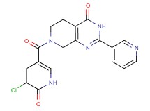 7-[(5-chloro-6-oxo-1,6-dihydropyridin-3-yl)carbonyl]-2-pyridin-3-yl-5,6,7,8-tetrahydropyrido[3,4-d]pyrimidin-4(3H)-one