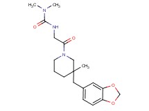 N'-{2-[3-(1,3-benzodioxol-5-ylmethyl)-3-methylpiperidin-1-yl]-2-oxoethyl}-N,N-dimethylurea