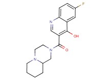 6-fluoro-3-(octahydro-2H-pyrido[1,2-a]pyrazin-2-ylcarbonyl)quinolin-4-ol