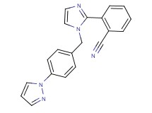 2-{1-[4-(1H-pyrazol-1-yl)benzyl]-1H-imidazol-2-yl}benzonitrile