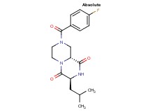 (3S,9aR)-8-(4-fluorobenzoyl)-3-isobutyltetrahydro-2H-pyrazino[1,2-a]pyrazine-1,4(3H,6H)-dione