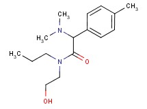 2-(dimethylamino)-N-(2-hydroxyethyl)-2-(4-methylphenyl)-N-propylacetamide