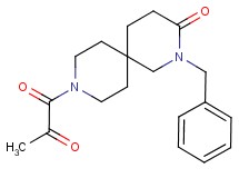 2-benzyl-9-pyruvoyl-2,9-diazaspiro[5.5]undecan-3-one