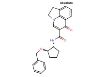 N-[(1R,2R)-2-(benzyloxy)cyclopentyl]-6-oxo-1,2-dihydro-6H-pyrrolo[3,2,1-ij]quinoline-5-carboxamide