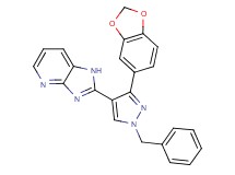 2-[3-(1,3-benzodioxol-5-yl)-1-benzyl-1H-pyrazol-4-yl]-1H-imidazo[4,5-b]pyridine