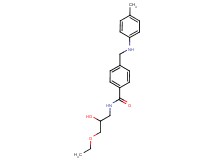 N-(3-ethoxy-2-hydroxypropyl)-4-{[(4-methylphenyl)amino]methyl}benzamide