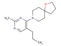 8-(2-methyl-5-propyl-4-pyrimidinyl)-1-oxa-8-azaspiro[4.5]decane