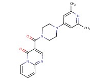 3-{[4-(2,6-dimethyl-4-pyridinyl)-1-piperazinyl]carbonyl}-4H-pyrido[1,2-a]pyrimidin-4-one