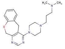 3-[4-(5,11-dihydro[1]benzoxepino[3,4-d]pyrimidin-4-yl)piperazin-1-yl]-N,N-dimethylpropan-1-amine