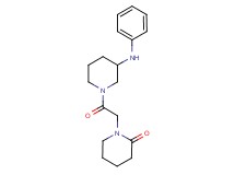 1-[2-(3-anilino-1-piperidinyl)-2-oxoethyl]-2-piperidinone