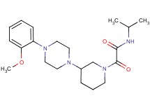 N-isopropyl-2-{3-[4-(2-methoxyphenyl)-1-piperazinyl]-1-piperidinyl}-2-oxoacetamide