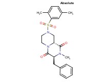 (3S,9aR)-3-benzyl-8-[(2,5-dimethylphenyl)sulfonyl]-2-methyltetrahydro-2H-pyrazino[1,2-a]pyrazine-1,4(3H,6H)-dione