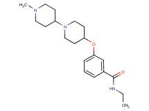 N-ethyl-3-[(1'-methyl-1,4'-bipiperidin-4-yl)oxy]benzamide