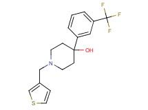 1-(3-thienylmethyl)-4-[3-(trifluoromethyl)phenyl]-4-piperidinol