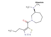 (3S)-N,N-dimethyl-1-[(4-propyl-1,2,3-thiadiazol-5-yl)carbonyl]azepan-3-amine