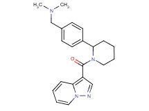 N,N-dimethyl-1-{4-[1-(pyrazolo[1,5-a]pyridin-3-ylcarbonyl)-2-piperidinyl]phenyl}methanamine