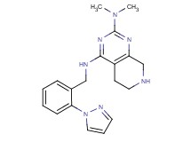 N~2~,N~2~-dimethyl-N~4~-[2-(1H-pyrazol-1-yl)benzyl]-5,6,7,8-tetrahydropyrido[3,4-d]pyrimidine-2,4-diamine