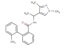 N-[1-(1,3-dimethyl-1H-pyrazol-4-yl)ethyl]-2'-methylbiphenyl-2-carboxamide