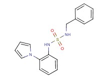 N-benzyl-N'-[2-(1H-pyrrol-1-yl)phenyl]sulfamide