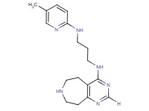 N-(5-methyl-2-pyridinyl)-N'-(6,7,8,9-tetrahydro-5H-pyrimido[4,5-d]azepin-4-yl)-1,3-propanediamine dihydrochloride