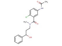 5-(acetylamino)-2-chloro-N-(3-hydroxy-3-phenylpropyl)-N-methylbenzamide
