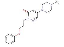 5-(4-methyl-1-piperazinyl)-2-(3-phenoxypropyl)-3(2H)-pyridazinone