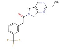 2-ethyl-6-{[3-(trifluoromethyl)phenyl]acetyl}-6,7-dihydro-5H-pyrrolo[3,4-d]pyrimidine