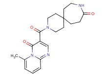 3-[(6-methyl-4-oxo-4H-pyrido[1,2-a]pyrimidin-3-yl)carbonyl]-3,9-diazaspiro[5.6]dodecan-10-one