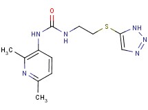 N-(2,6-dimethylpyridin-3-yl)-N'-[2-(1H-1,2,3-triazol-5-ylthio)ethyl]urea