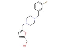 (5-{[4-(3-fluorobenzyl)piperazin-1-yl]methyl}-2-furyl)methanol