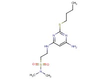 2-{[6-amino-2-(butylthio)pyrimidin-4-yl]amino}-N,N-dimethylethanesulfonamide