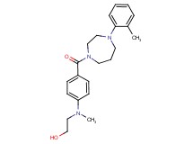 2-[methyl(4-{[4-(2-methylphenyl)-1,4-diazepan-1-yl]carbonyl}phenyl)amino]ethanol