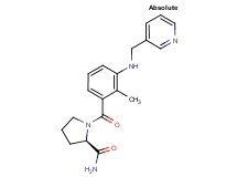 (2R)-1-{2-methyl-3-[(pyridin-3-ylmethyl)amino]benzoyl}pyrrolidine-2-carboxamide