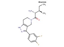 ((1R,2R)-1-{[3-(3,4-difluorophenyl)-1,4,6,7-tetrahydro-5H-pyrazolo[4,3-c]pyridin-5-yl]carbonyl}-2-methylbutyl)amine