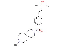 2-methyl-4-{4-[(9-methyl-3,9-diazaspiro[5.6]dodec-3-yl)carbonyl]phenyl}-2-butanol