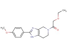 5-(ethoxyacetyl)-2-(4-methoxyphenyl)-4,5,6,7-tetrahydro-1H-imidazo[4,5-c]pyridine