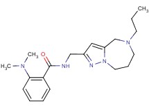2-(dimethylamino)-N-[(5-propyl-5,6,7,8-tetrahydro-4H-pyrazolo[1,5-a][1,4]diazepin-2-yl)methyl]benzamide