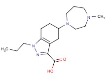 5-(4-methyl-1,4-diazepan-1-yl)-1-propyl-4,5,6,7-tetrahydro-1H-indazole-3-carboxylic acid