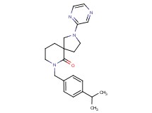 7-(4-isopropylbenzyl)-2-(2-pyrazinyl)-2,7-diazaspiro[4.5]decan-6-one