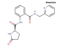 (2R)-5-oxo-N-(2-{[(pyridin-2-ylmethyl)amino]carbonyl}phenyl)pyrrolidine-2-carboxamide