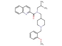 N-isobutyl-N-{[1-(2-methoxybenzyl)-4-piperidinyl]methyl}-2-quinolinecarboxamide