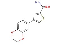 4-(2,3-dihydro-1,4-benzodioxin-6-yl)thiophene-2-carboxamide