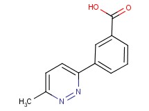 3-(6-methylpyridazin-3-yl)benzoic acid