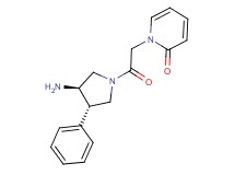1-{2-[(3R*,4S*)-3-amino-4-phenylpyrrolidin-1-yl]-2-oxoethyl}pyridin-2(1H)-one