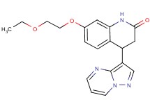 7-(2-ethoxyethoxy)-4-pyrazolo[1,5-a]pyrimidin-3-yl-3,4-dihydroquinolin-2(1H)-one