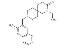 2-ethyl-9-[(3-methylquinoxalin-2-yl)methyl]-2,9-diazaspiro[5.5]undecan-3-one