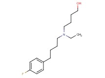 4-{ethyl[4-(4-fluorophenyl)butyl]amino}-1-butanol trifluoroacetate (salt)