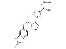 (2S)-2-(3-isopropyl-1,2,4-oxadiazol-5-yl)-N-(2-oxo-2,3-dihydro-1,3-benzoxazol-6-yl)pyrrolidine-1-carboxamide